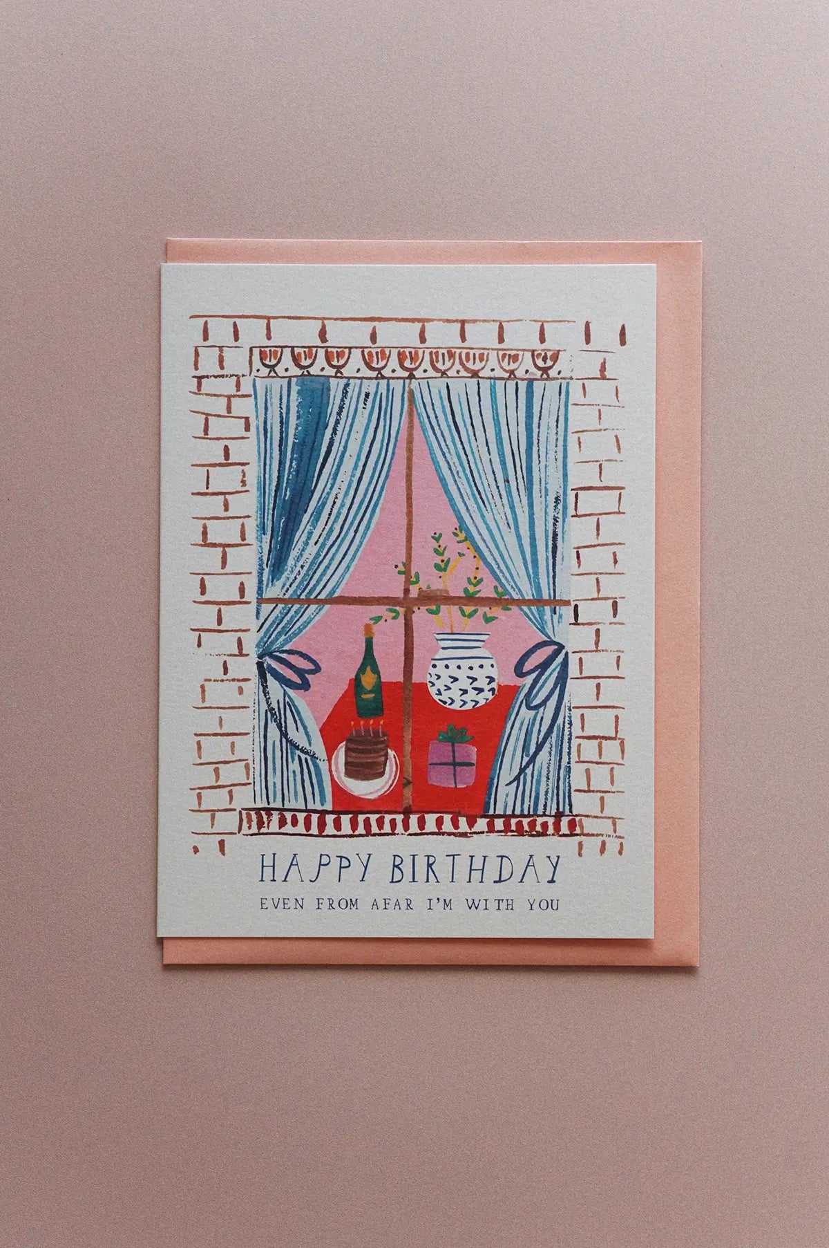 happy birthday from afar card mr boddington's studio