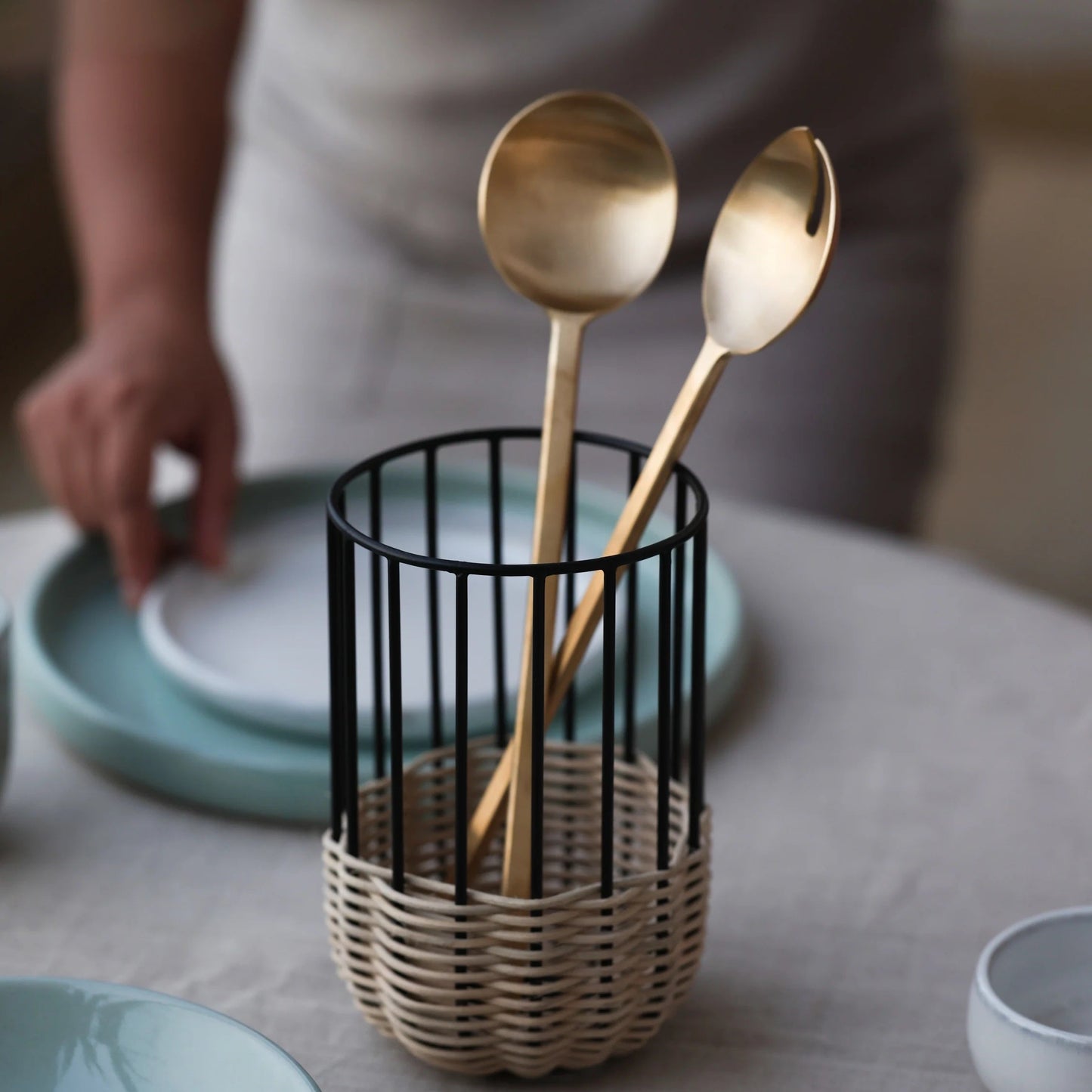 ethically made gold flatware