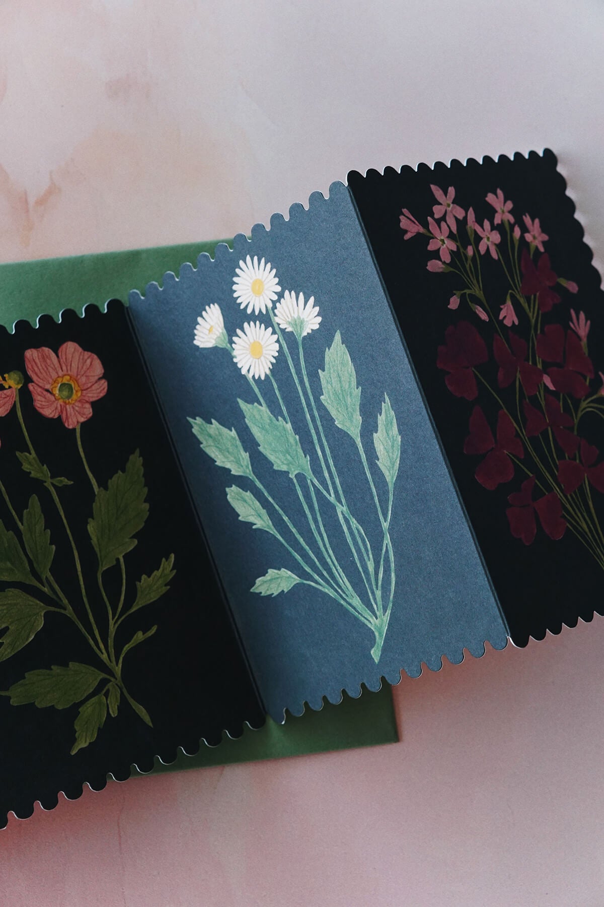 moody floral greeting cards - shop wallflower