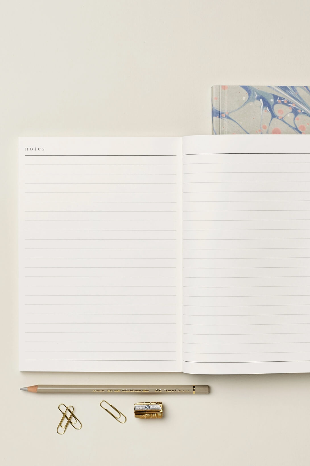 weekly undated planner blue marble