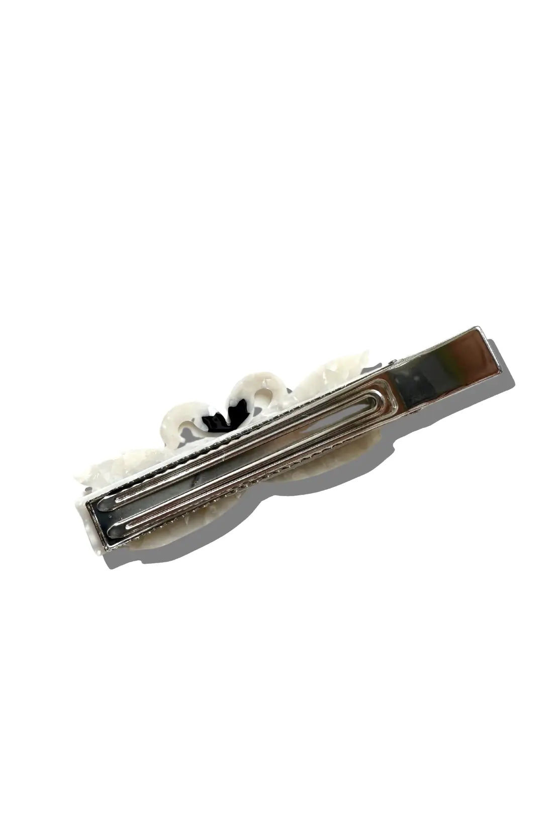 back of acetate hair clip