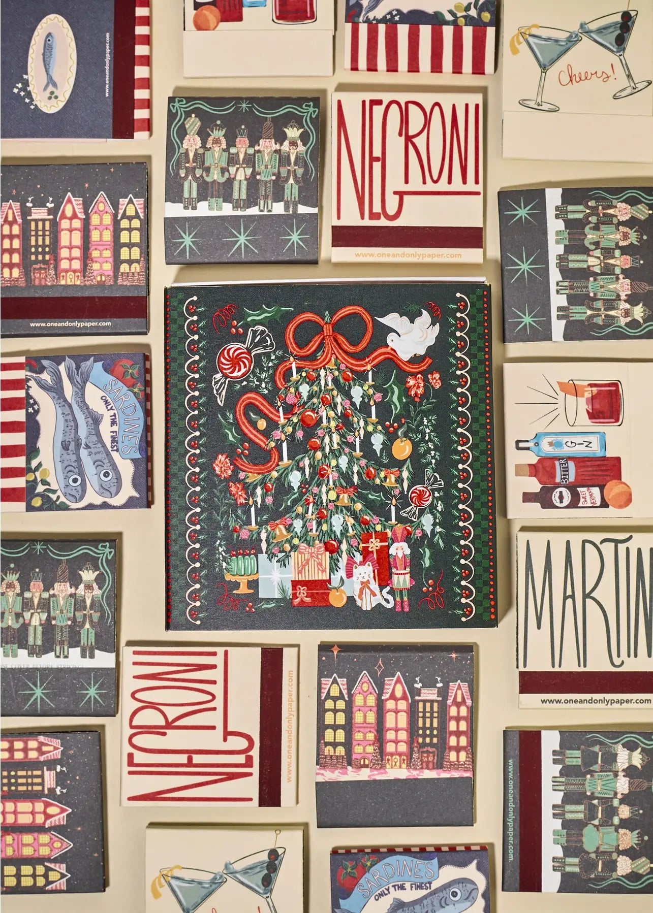 Matches in christmas matchbox - shop holiday gifts & decor on wallflower