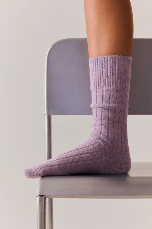 lilac merino bed socks ✿ shop cute gift ideas for women on wallflower