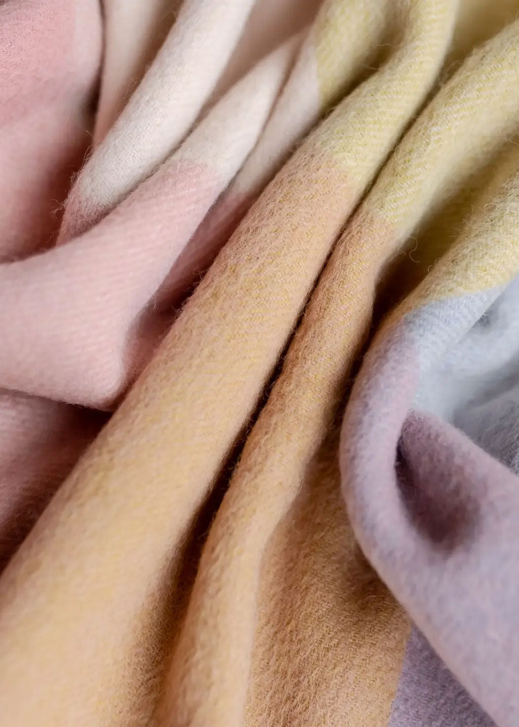 pastel baby blanket ✿ lambswool baby blanket by tbco