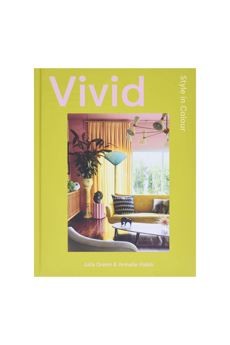 vivid - style in color - stylish coffee table books