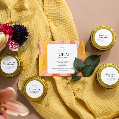 slow north candle gift set
