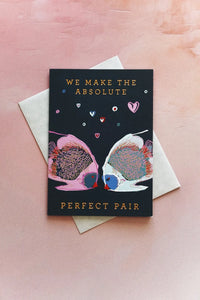 Angel Fish Perfect Pair Love Greeting Card