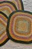 Colorful Striped Placemats Set of 2
