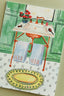 gay wedding card illustration of bathroom with his and his towels