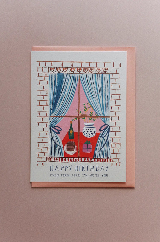 happy birthday from afar card mr boddington's studio