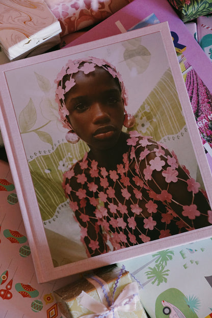 Nadine Ijewere ' Our Own Selves' book under the christmas tree