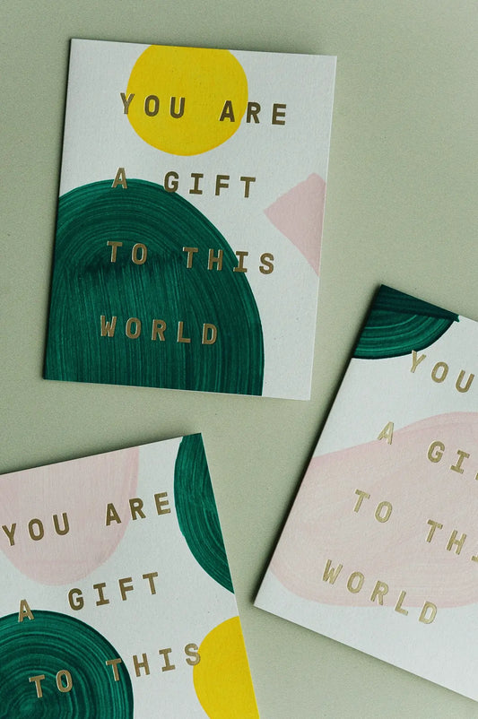 moglea cards - you are a gift to this world