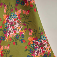 Floral Tablecloth in Blumen Green