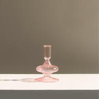 Pink Candle Holder