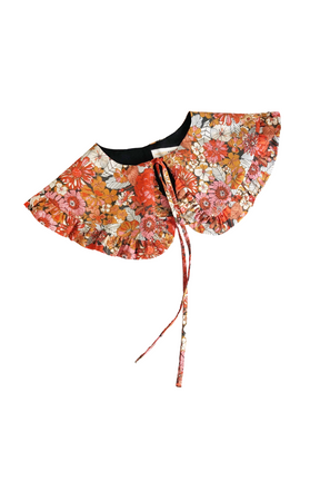 autumn floral detachable collar