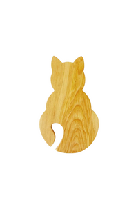 cat shaped charcuterie board