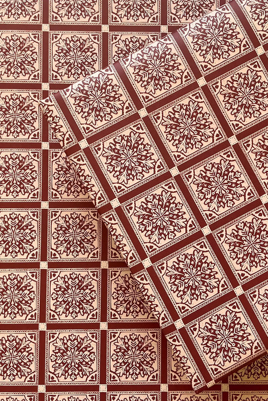 snowflake gift wrap sheets - shop unique wrapping paper for holidays and christmas on wallflower
