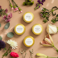 floral candle gift set