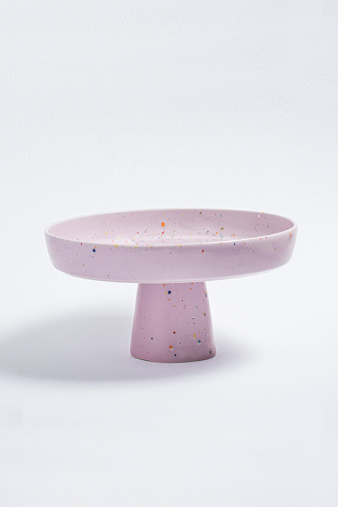 lilac egg back home party cake stand handmade from wallflower