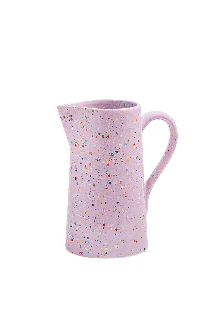 pastel ceramic pitcher in lilac by egg back home from wallflower shop