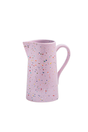 pastel ceramic pitcher in lilac by egg back home from wallflower shop
