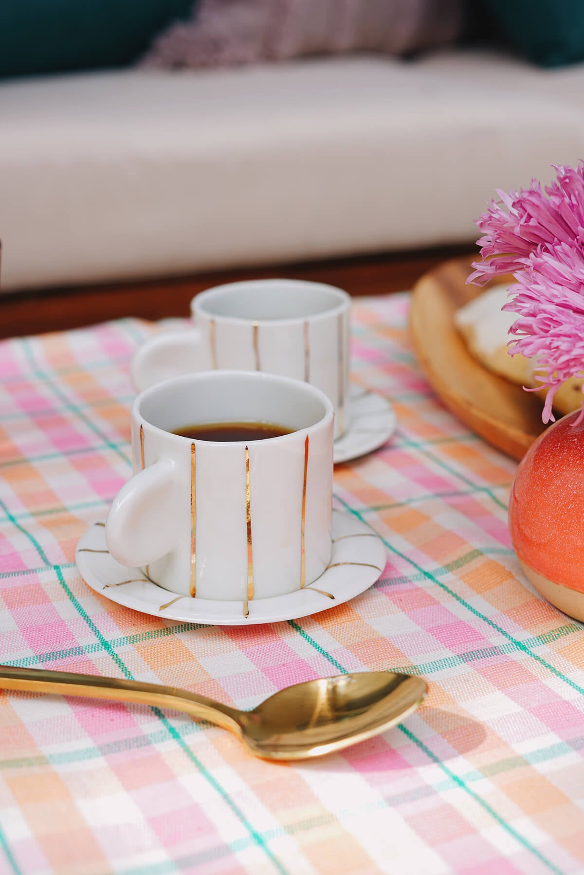porcelain ceramic espresso cups ✿ shop handmade gifts for coffee lovers on wallflower