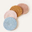 neutrals blush coaster set ✿ wallflower shop