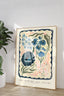 blue french flower market prints by kate fox design - studio wallflower