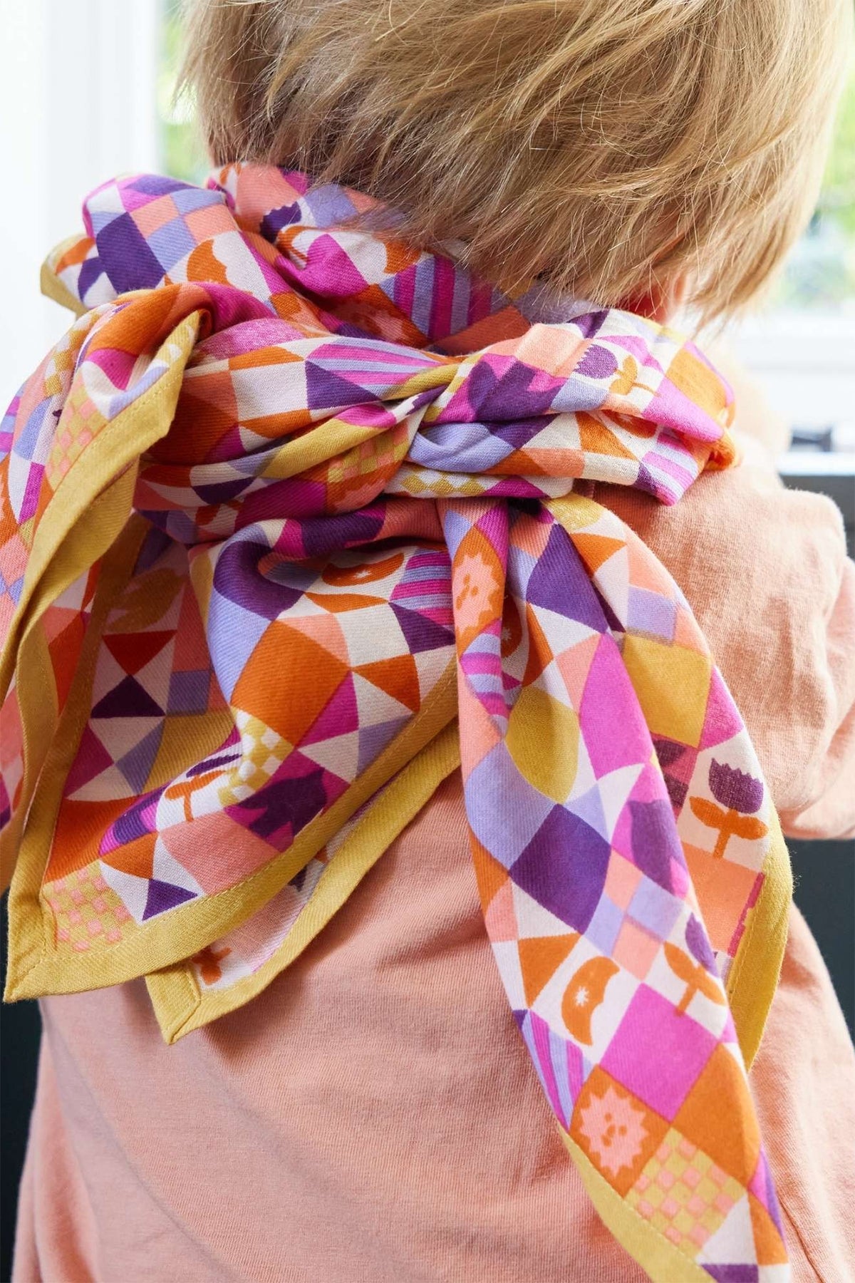 colorful fun scarf for kids