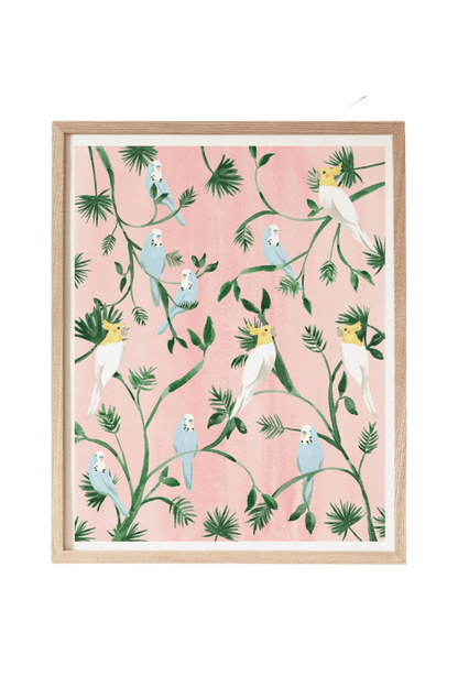 sabina fenn birds watercolor illustration