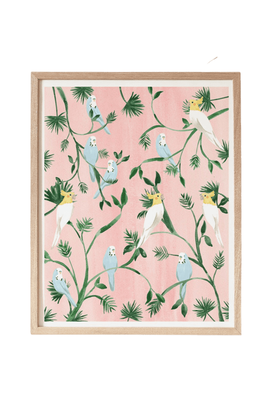 sabina fenn birds watercolor illustration