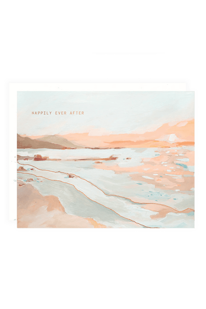 Cape Town Sunset Wedding Card