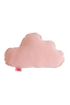 cloud shaped light pink pillow