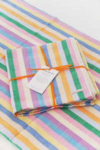 archive new york maxine pastel striped table runner ✿ wallflower