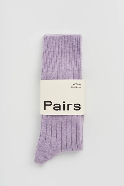 lilac merino bed socks ✿ shop cute gift ideas for women on wallflower