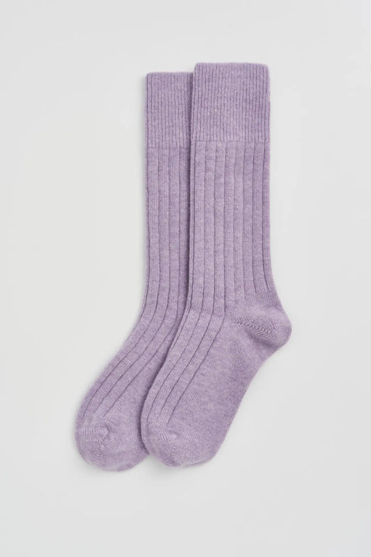 lilac merino bed socks ✿ shop cute gift ideas for women on wallflower