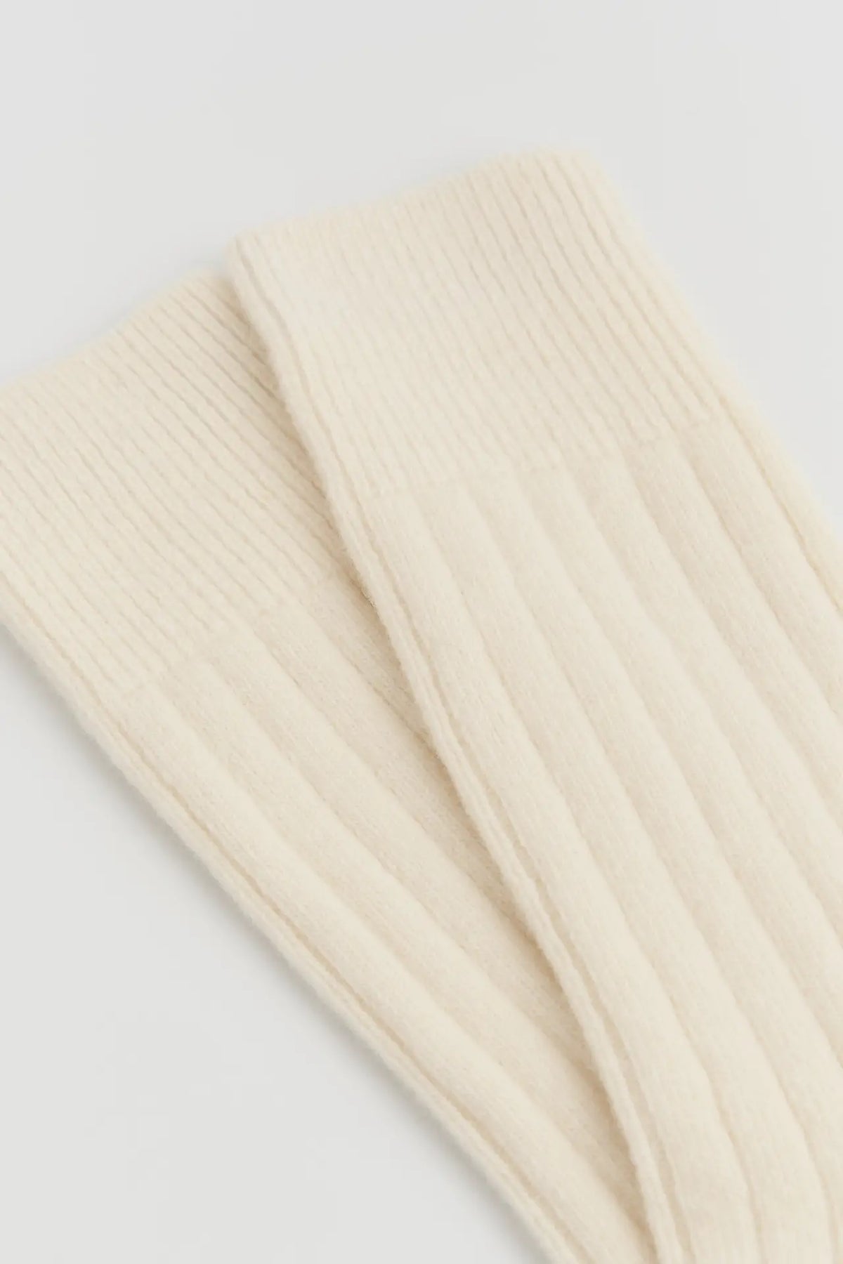 cozy cream colored merino wool socks ✿ shop luxury gifts for women from wallflower