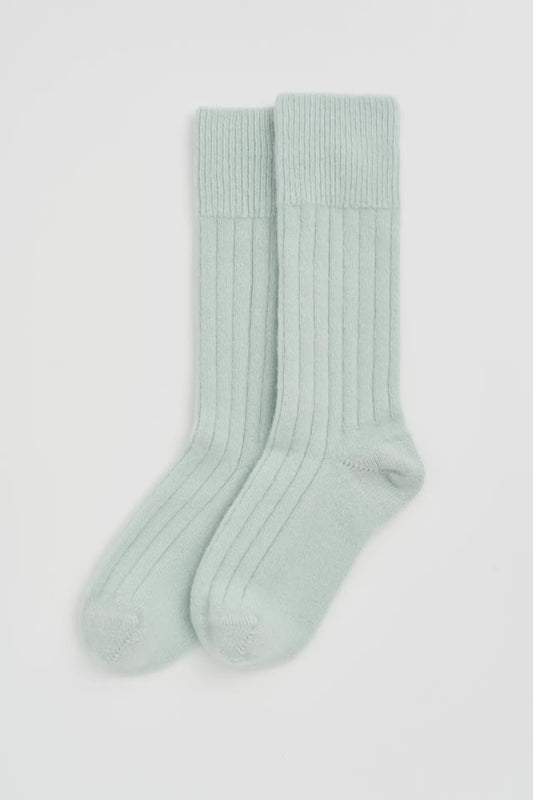 winter mint merino wool socks ✿ shop small gifts for women from wallflower