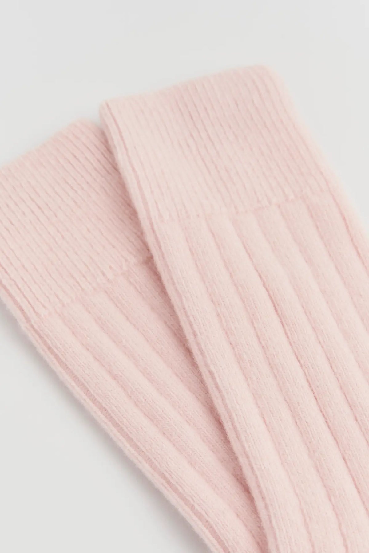 Frosting Pink Merino Bed Socks
