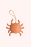 woven peach crab • shop beachy ornaments on wallflower