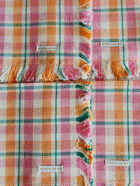 plaid cloth napkins ✿ shop wallflower