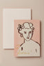 you are divine blush friendship card featuring line art by wanderlust paper co