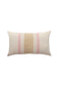 boho pillow pink and cream