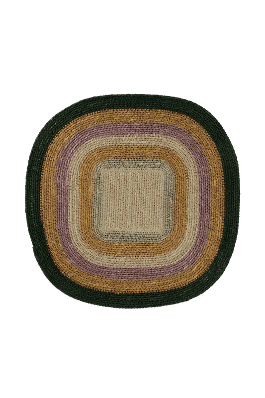 Colorful Striped Placemats Set of 2