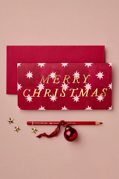 Scarlet Star 'Merry Christmas' Card