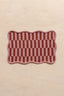 TBCo Cotton Placement Set of 2 in Rose Checkerboard