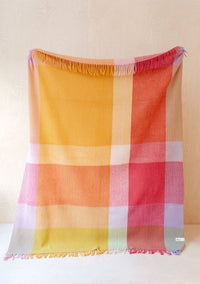 tbco autumn blanket in orange and yellow