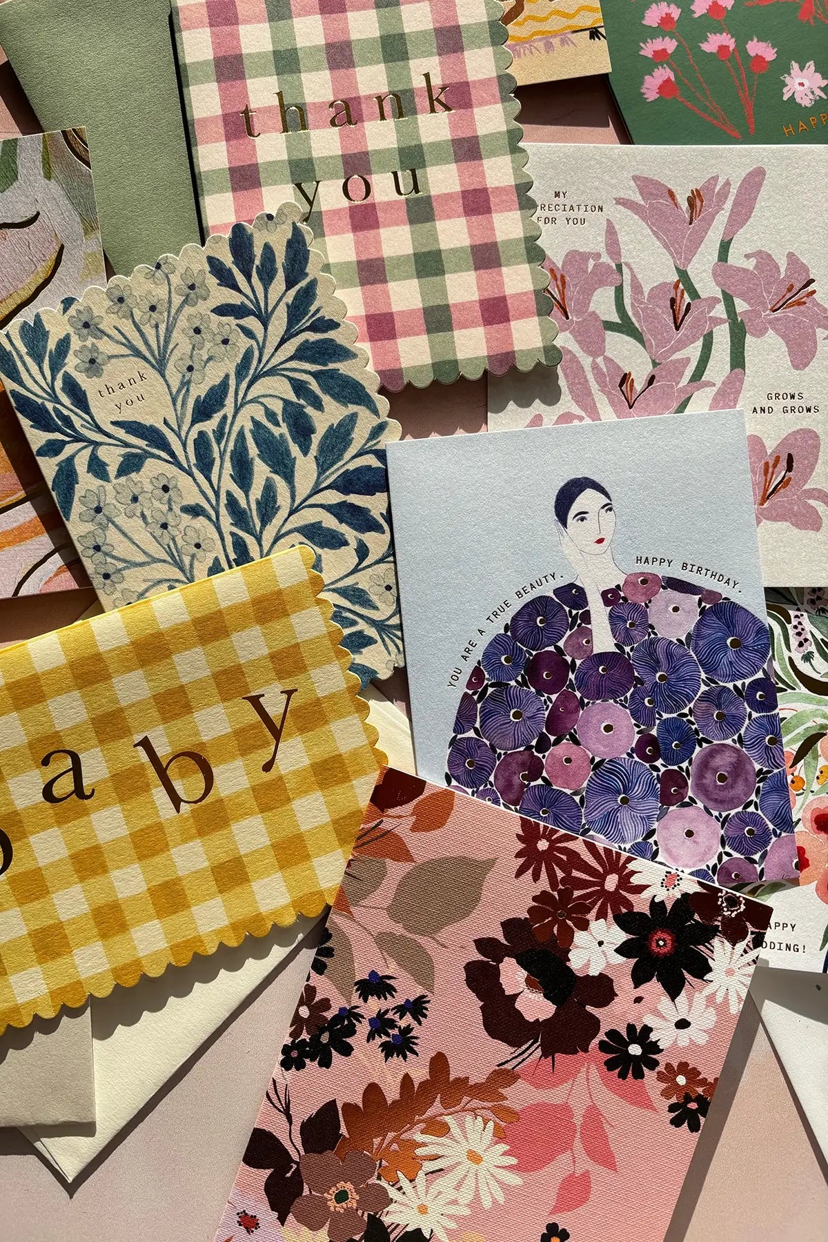 shop cute greeting cards on wallflower