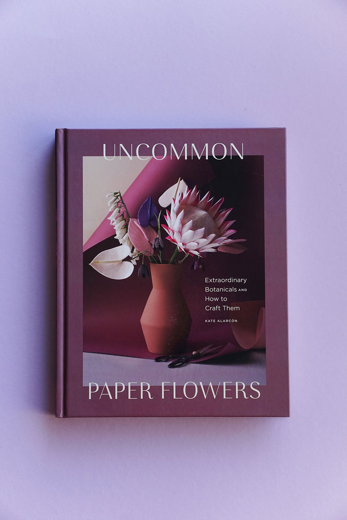 uncommon paper flowers book for flower lovers and diy paper flower crafts