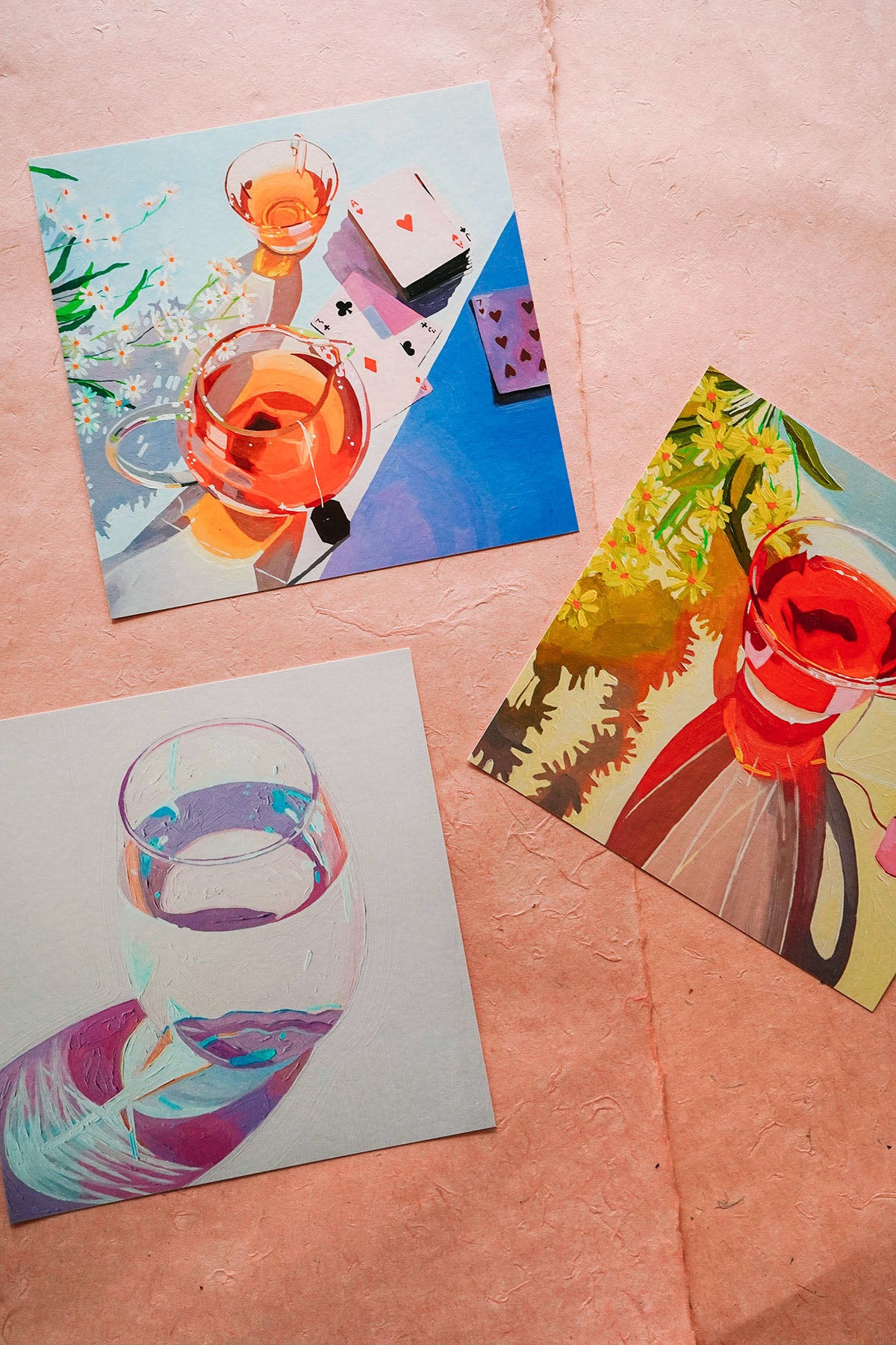 wine art print by leah gardner